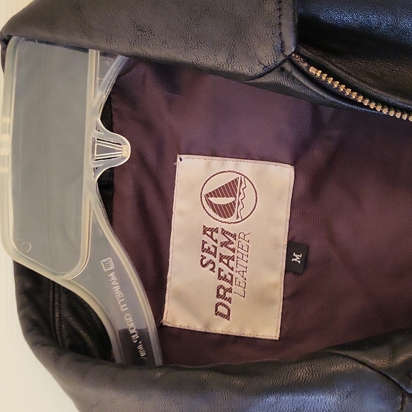 SEA DREAM BLACK BUTTER SOFT LEATHER JACKET - Picture 2 of 14